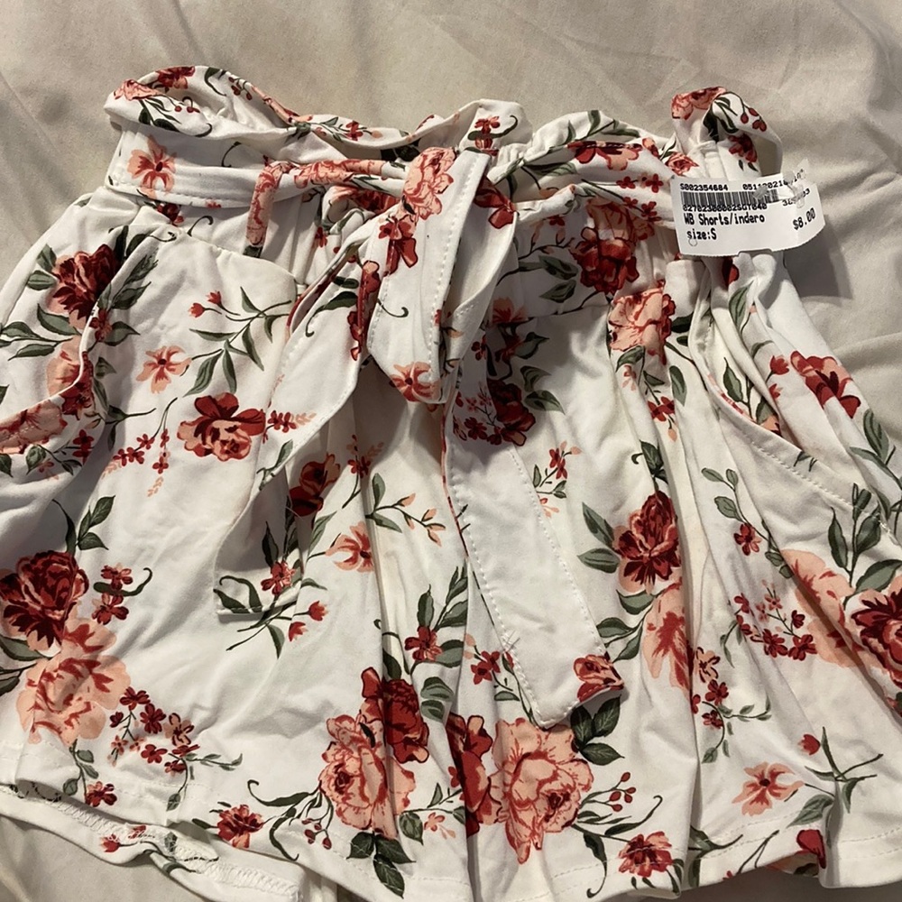 indero womens floral shorts